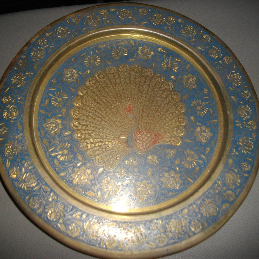 vintage brass peacock bundle